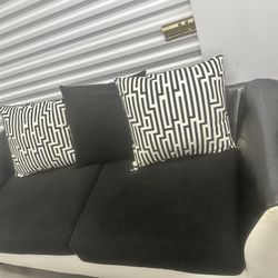 Black & White Couch