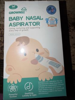 Baby nasal aspirator