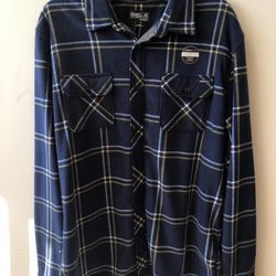 O’neill Mens LS Super Fleece Button Up Shirt. 