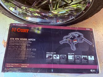 New Curt A16 5th Wheel Hitch 16,000 lbs