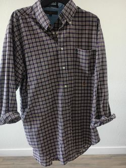 No Good Will Shirts. Clean Tommy dress Shirt Size Large, Limpia Tommy Camisa de Vestir Tamaño Larga 