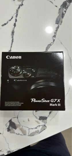 Canon powershot G7 MKIII