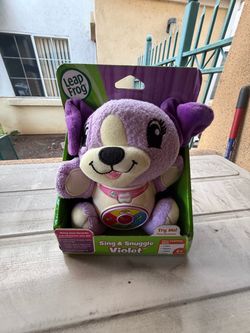 LeapFrog Sing & Snuggle Violet Plush Toy