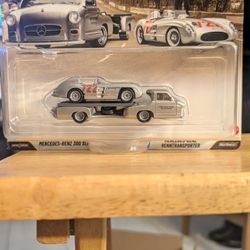 Hot Wheels Team Transport Mercedes Benz 300 SLR 