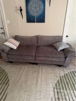 Sofa set new and gray