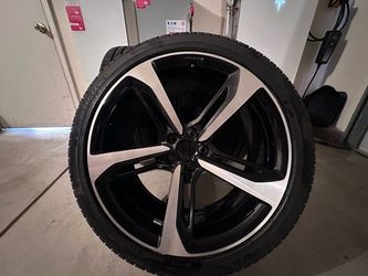 Genuine Audi Sport 21” Wheels + Nearly New 265/40R21 Pirelli Tires – $2,350 OBO