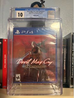 Graded Devil May Cry PS4 Perfect 10 A++ CGC SLAB