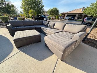 Gray Sectional Couch - Free Delivery