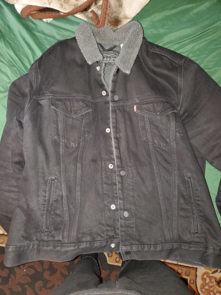 Levis Sherpa Trucker Jacket XL