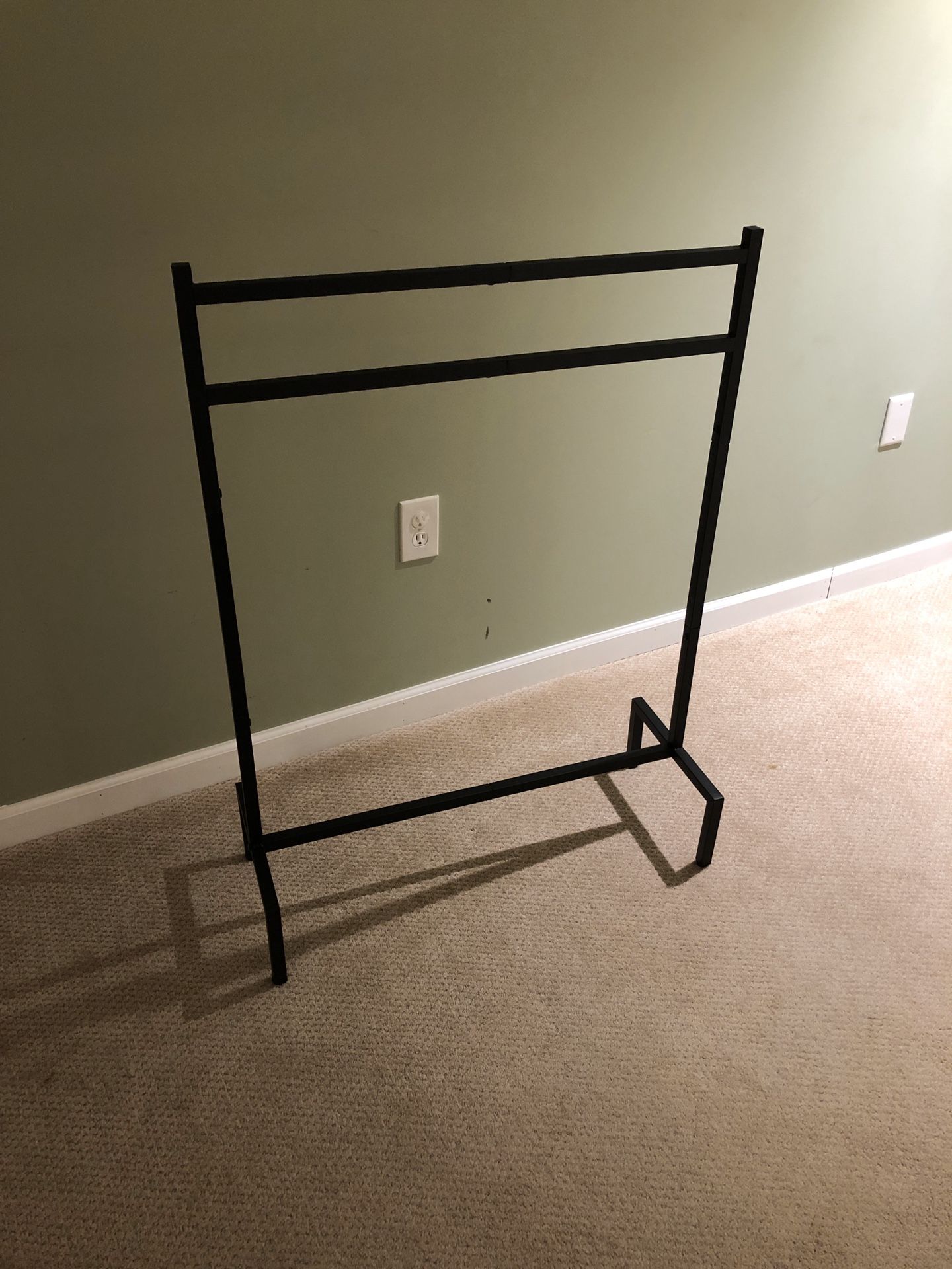 3ft Tall Metal Laundry Rack