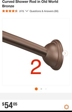 Shower rod