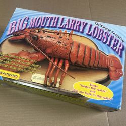 Vintage Big Mouth Larry Lobster - New Open Box