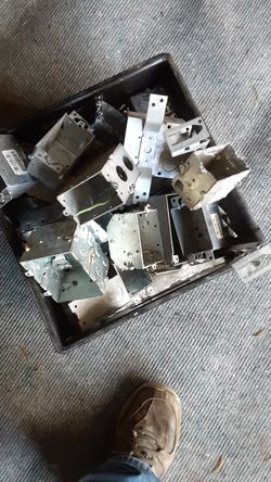 Metal electrical boxes