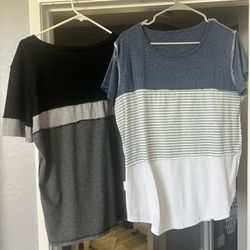 2 Women’s Tees - Large