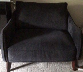 ACCENT CHAIR DACK NAVY BLUE