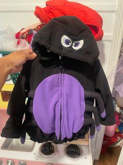 Halloween costume baby spider 12-18 months, comes w/ stockings
