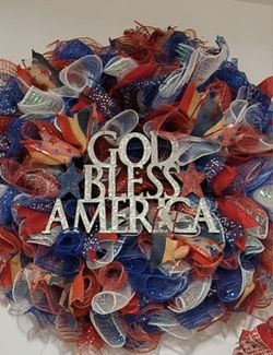 4th of July Wreath