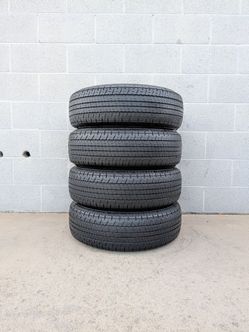 205/75/15 SET OF TIRES USED