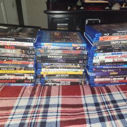 43 Blu-ray Dvds