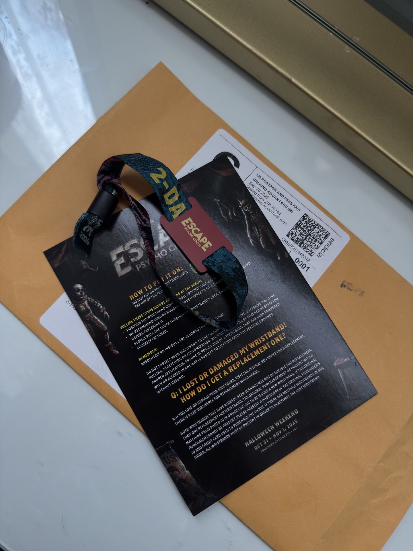 Escape Saturday Ticket