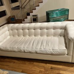 Rene Cavazos Designer Sofa Part Of A Two Piece Set 