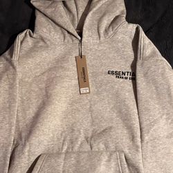 Grey essentials hoodie (shipping only)