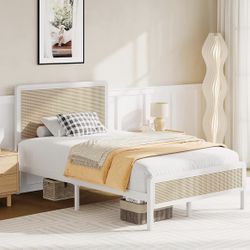 Two (2) Like New Twin Bed Frames
