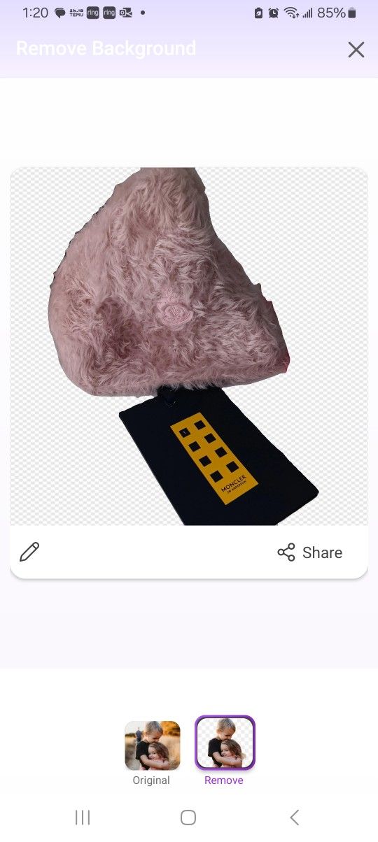 MONCLER JW ANDERSON- BERRETTO TRICOT HANDMADE GARMENT HAT