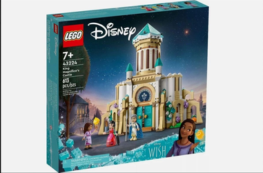 LEGO Disney Wish: King Magnifico's Castle Building Toy Set 43224 *Brand New*