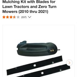 Cub Cadet Original Equipment 46 in. Mulching Kit with Blades for Lawn Tractors and Zero Turn Mowers (2010 thru 2021)