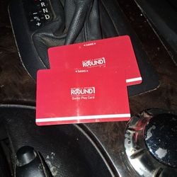 (2) Round 1 Cards - $160 Balance ($80 Each) - Meet @ Round 1