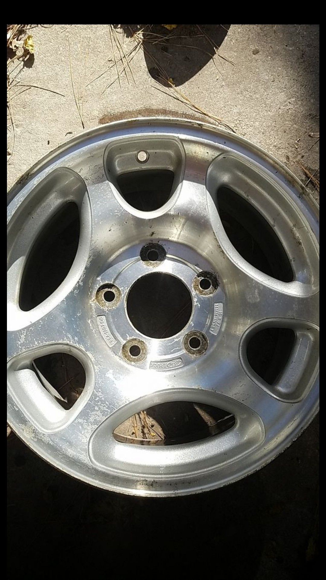 $60.00 OBO. Ford F150 truck rim.