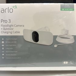 Arlo Pro 3  Floodlight Camera Brand New In Sealed Box  