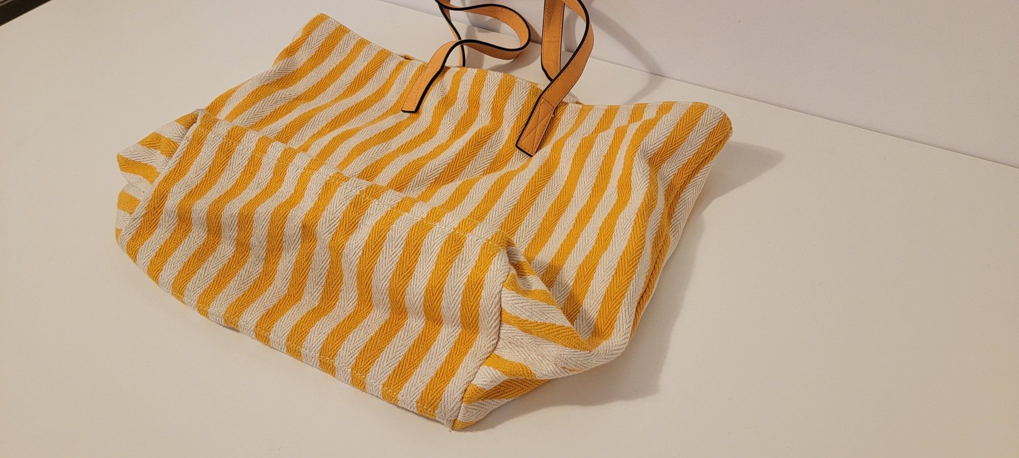 Striped Tote Bag