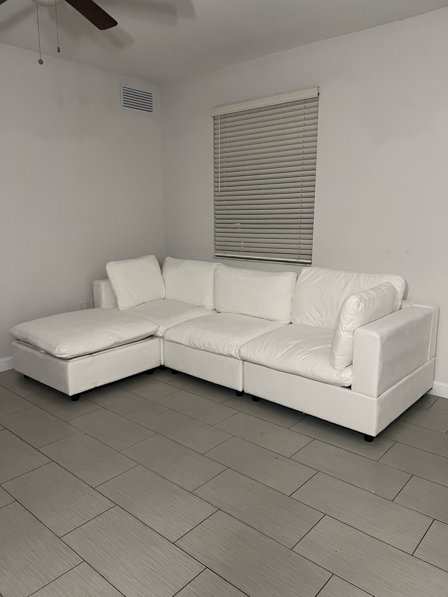 White Cloud Sectional (New In Box)