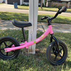 The croco Balance Bike (pink) 18M To 5 Years 