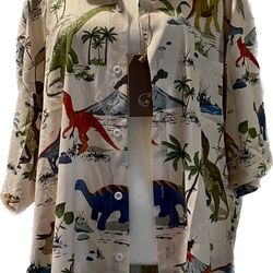 Hardaddy Hawaiian Shirt Dinosaur 