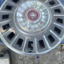 1960s Ford Mustang Hubcaps Wheel Covers 
