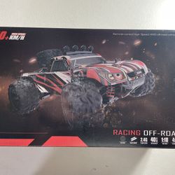 Remote Control Car - 1/18 Scale RC Cars for Adults & Kids, IPX4 Waterproof 40KM/H 4X4 Off Road Truck, 2.4GHz Remote Control, 4WD All Terrain Vehicle w