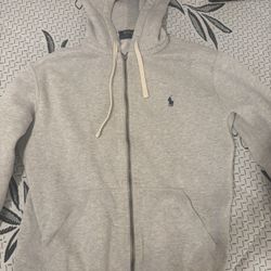 Polo Ralph Lauren Zip-Up Hoodie - Works, Needs Zipper Pull 