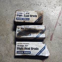 Central Pneumatic Slight Head Brads Tools 