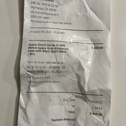 Brand new Apple Watch