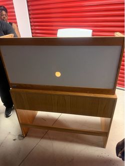 Wood desk