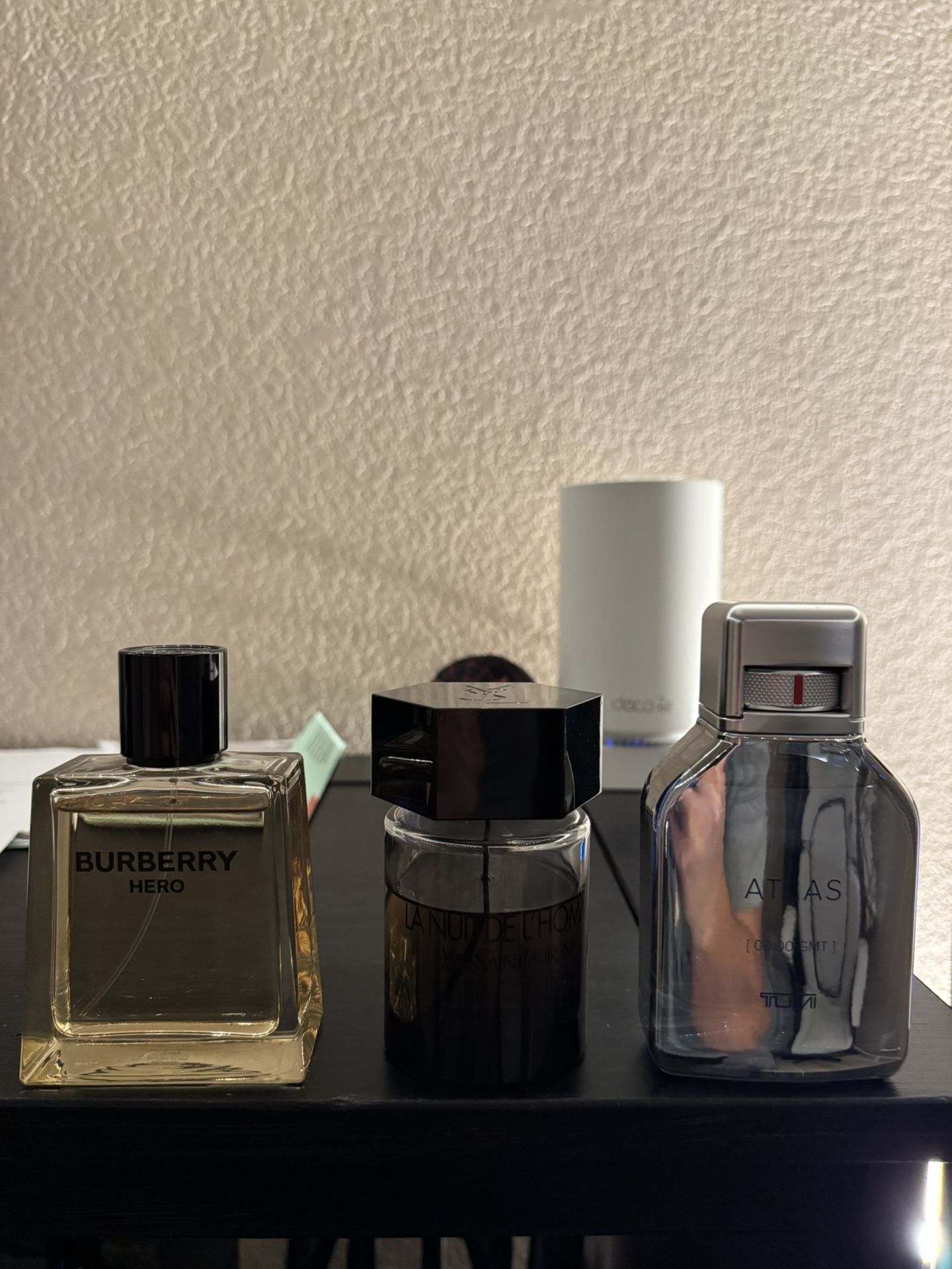 Burberry, YSL, and Tumi Fragrance Bundle 