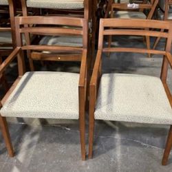 22 Matching Haworth Cherry Office Guest Chairs! Only $20 Ea!