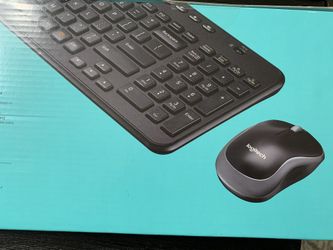 Logitech wireless keyboard and mouse