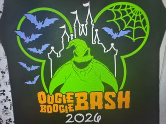 Disney Oogie Boogie Bash 2026 DTF t-shirts