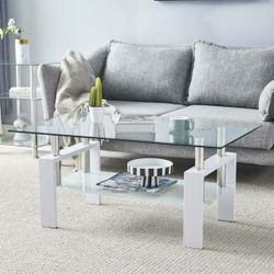 Brand New Glass Coffee Table