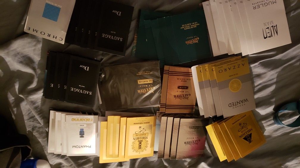 perfume samples you pick 5 of ur choice