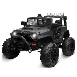 Kidzone Jeep With Built In Bluetooth Speaker 
